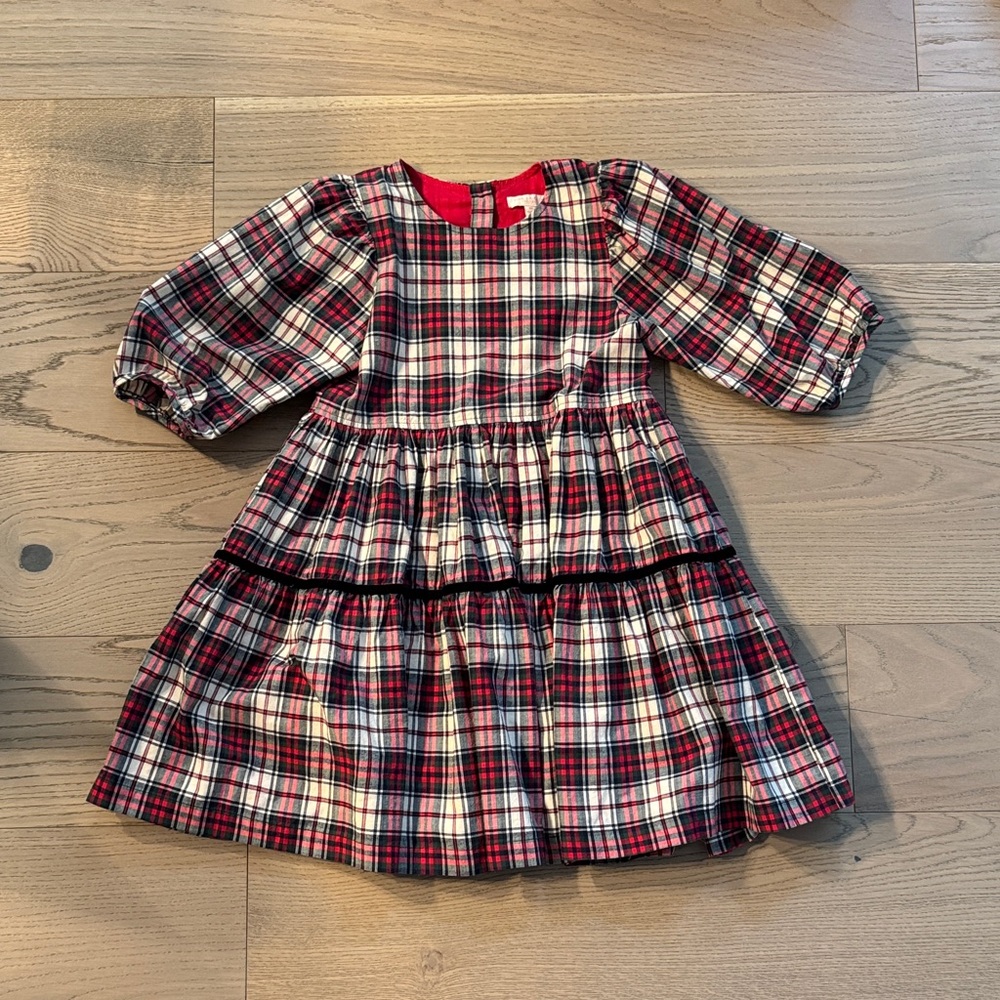 Pink Chicken Girls Maribel’s Dress in Holiday Tartan